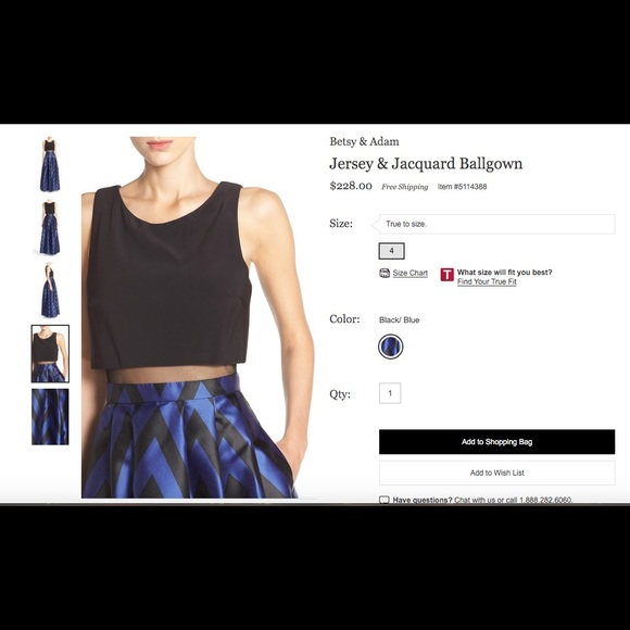 Worn ONCE for a few hours, mock 2-pc classic dress - Picture 2 of 4